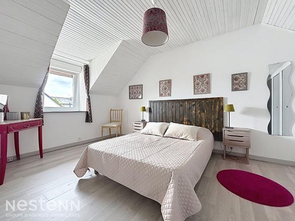 Maison rénovée, 96m², 3 chambres, jardin, 6mn des plages