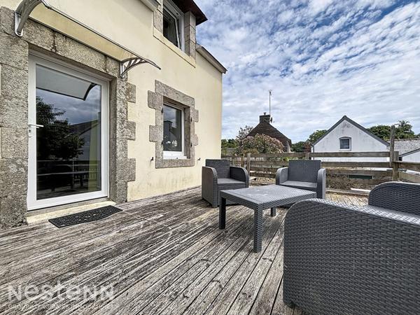 Maison rénovée, 96m², 3 chambres, jardin, 6mn des plages