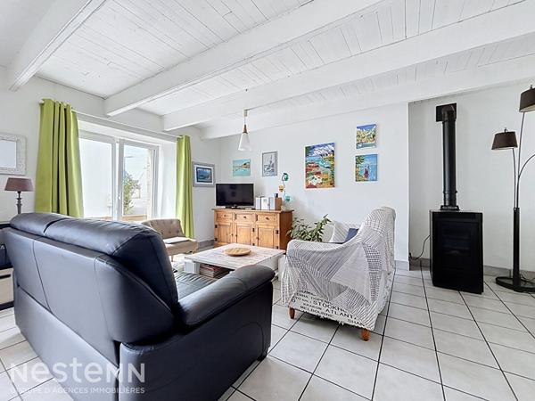Maison rénovée, 96m², 3 chambres, jardin, 6mn des plages