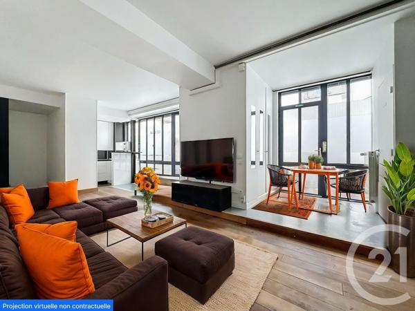 Appartement F4 à vendre  4 pièces - 89 m2 PARIS - 75020