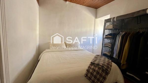 Maison en pierre – 2 chambres, bureau et grenier aménageable