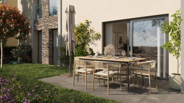 Valbonne – Élégant appartement neuf 3 pièces entouré de nature