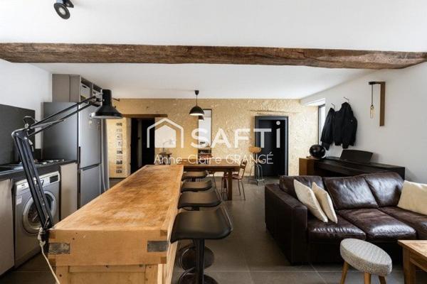 COUP DE CŒUR – MAISON DE BOURG RÉNOVÉE AVEC JARDIN À CRISSÉ (72140)