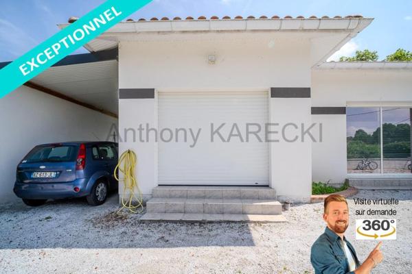 Proche de Dax, avec environ 1000m² de terrain plat