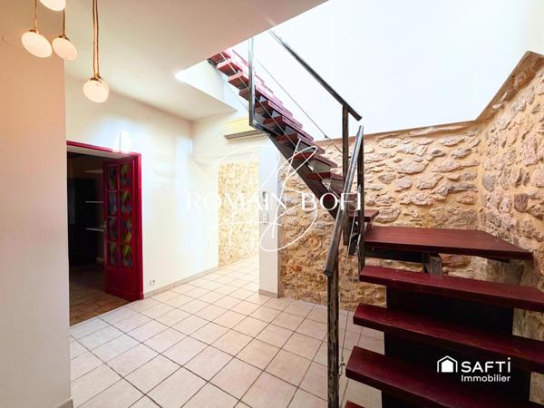 Maison 6 pièces de 115m2 avec extérieur