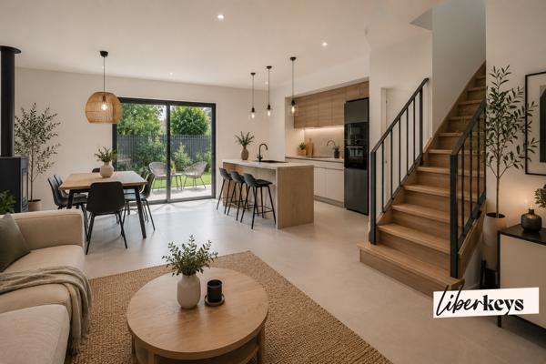 Maison contemporaine de 84 m2 avec Jardin 