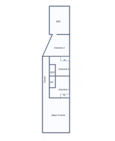 Maison
         4 pièces
        - 112 m² Exclusivité 238 000 € *