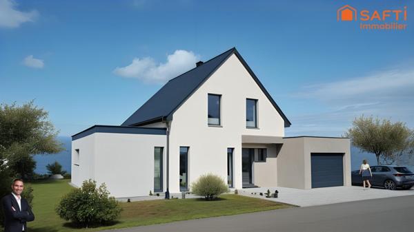 Superbe terrain constructible de 8 ares avec une dépendance, libre de constructeur et hors lotissement !