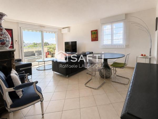 T3 de 80m², au calme proche commerces vue pano