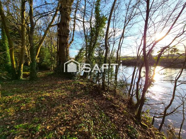 MAISON MAITRE 5ch +Rivière +Jardin +65m² à rénover