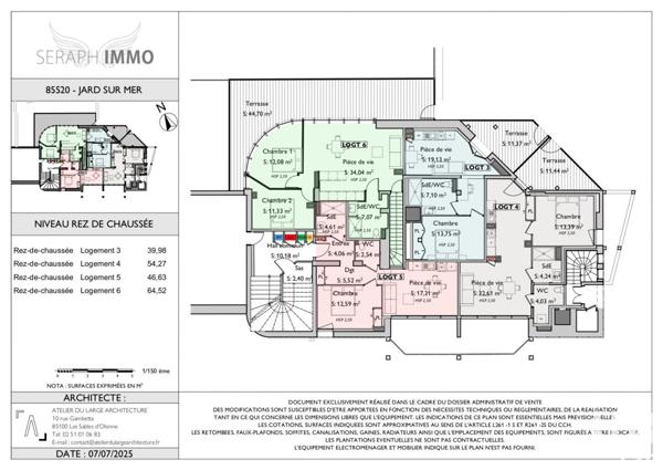 Appartement à vendre 2 pièces 55 m² Jard-sur-Mer