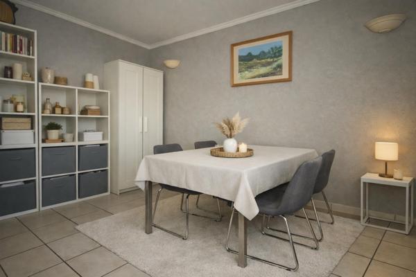 Appartement T4, dernier étage avec vue dégagée