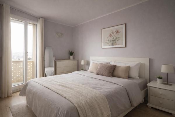 Appartement T4, dernier étage avec vue dégagée