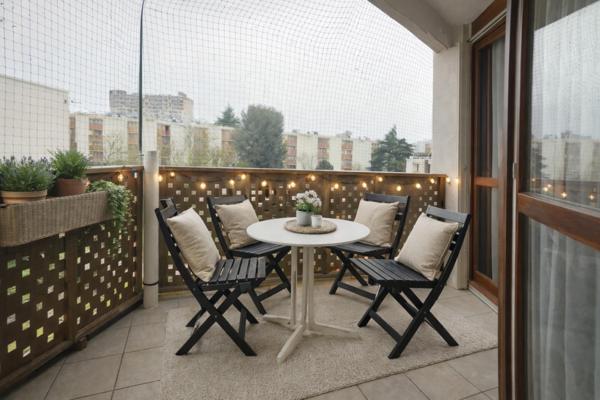 Appartement T4, dernier étage avec vue dégagée