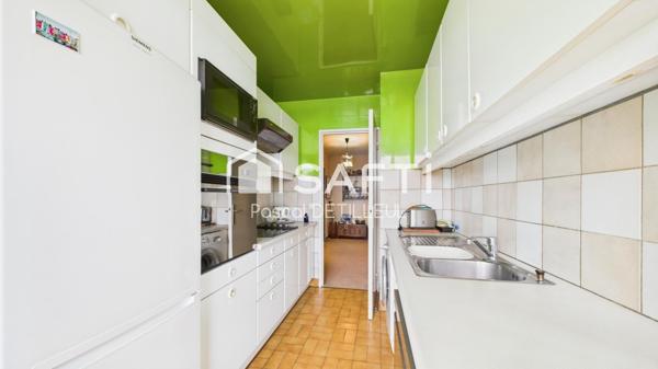 GARCHES - Buzenval appartement 5 pièces 99m2 - Dernier étage vue 180° sur Paris