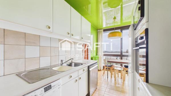 GARCHES - Buzenval appartement 5 pièces 99m2 - Dernier étage vue 180° sur Paris