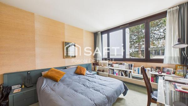 GARCHES - Buzenval appartement 5 pièces 99m2 - Dernier étage vue 180° sur Paris