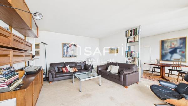 GARCHES - Buzenval appartement 5 pièces 99m2 - Dernier étage vue 180° sur Paris