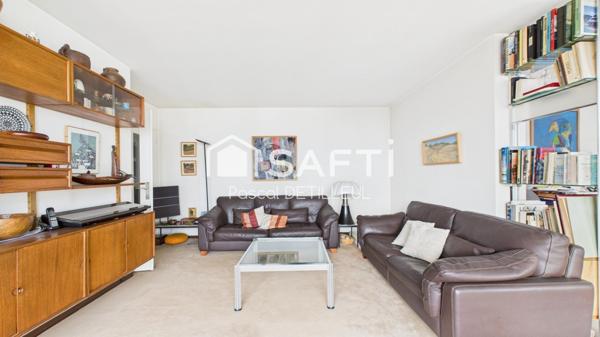 GARCHES - Buzenval appartement 5 pièces 99m2 - Dernier étage vue 180° sur Paris