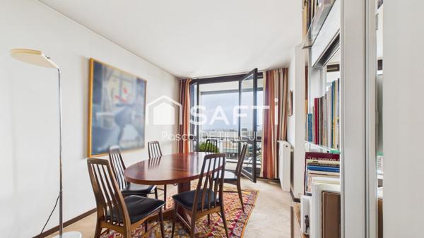 GARCHES - Buzenval appartement 5 pièces 99m2 - Dernier étage vue 180° sur Paris