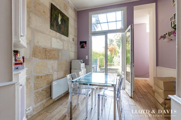 Bordeaux Fondaudege - Appartement avec jardin de 400m2 et dépendance