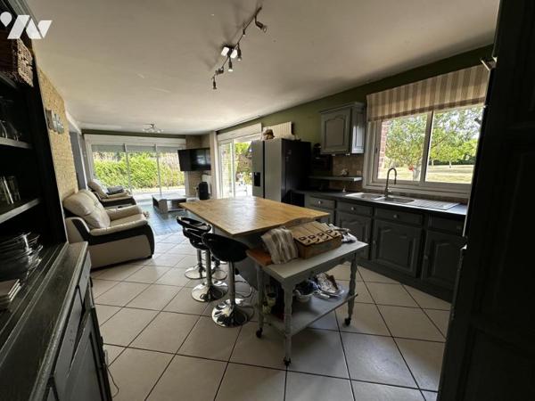 Pavillon individuel semi plain pied 