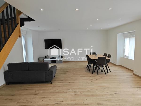 Maison rénovée avec goût dans un environnement calme