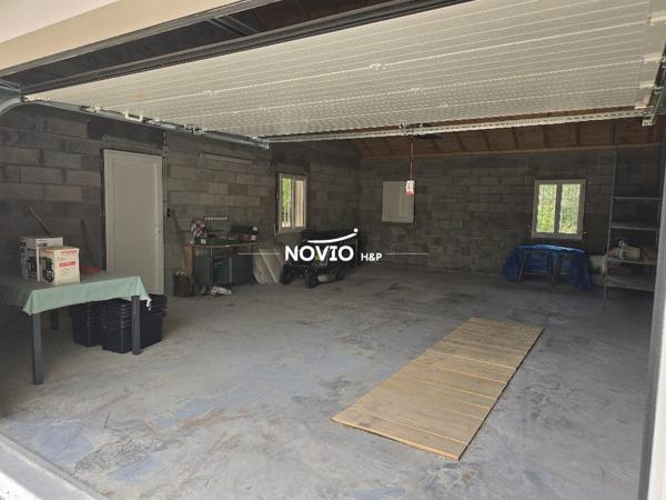 Pavillon plain pied avec grand garage