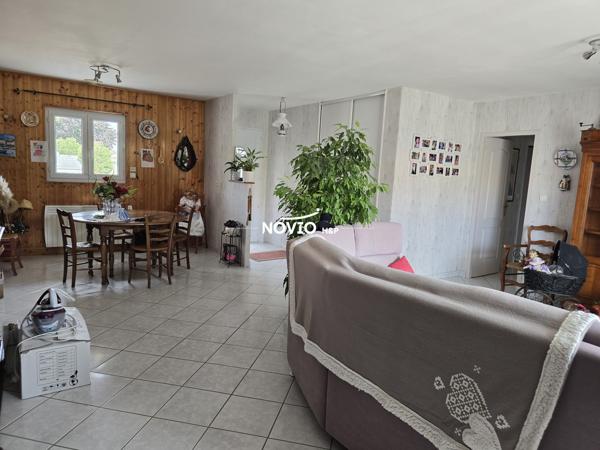 Pavillon plain pied avec grand garage