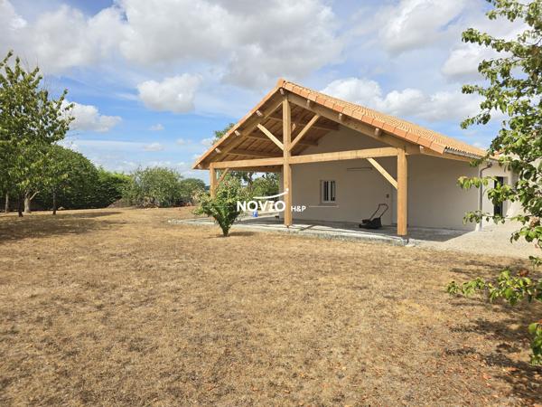 Pavillon plain pied avec grand garage