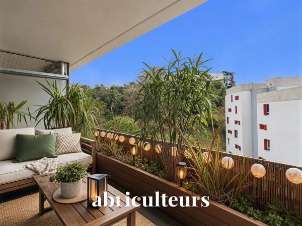 Nice Sainte-Marguerite Superbe 2 pièces lumineux de 46 m² avec belle terrasse et parking en sus