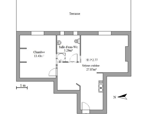Location Appartement 2 pièces 46.59 m² - Hyeres 83400