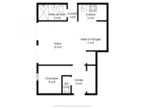 Appartement à vendre 2 pièces 40 m² Paris 3