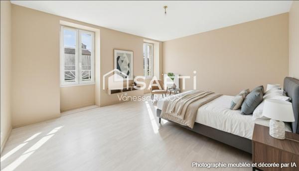 Maison de campagne lumineuse, 3 chambres, terrain 3000 m² (dont 1000 m² constructibles)