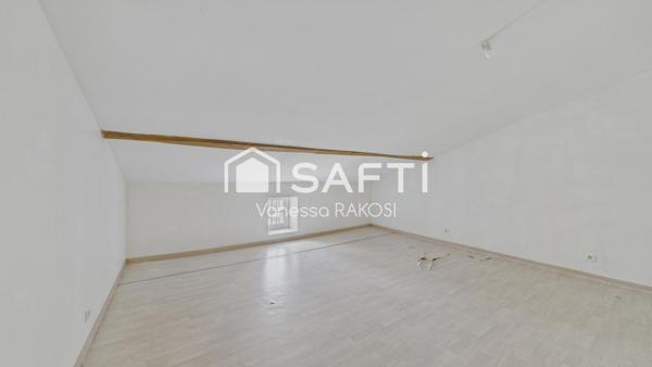 Maison de campagne lumineuse, 3 chambres, terrain 3000 m² (dont 1000 m² constructibles)