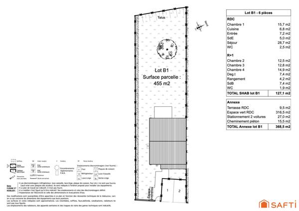Maison 6 pièces de 127 m² - Saulx-les-Chartreux (Centre)