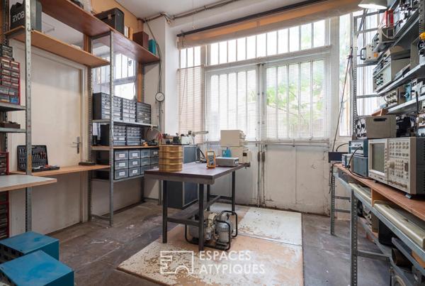 Ancien atelier à réinventer au square Trousseau