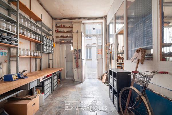 Ancien atelier à réinventer au square Trousseau