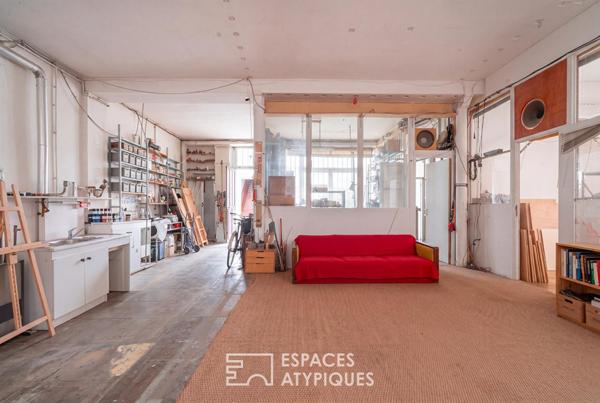 Ancien atelier à réinventer au square Trousseau