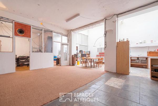 Ancien atelier à réinventer au square Trousseau