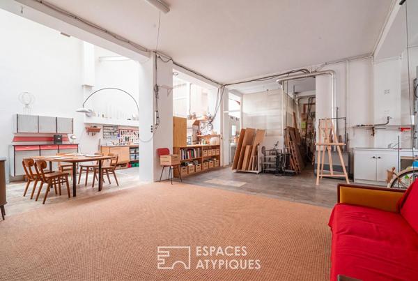 Ancien atelier à réinventer au square Trousseau