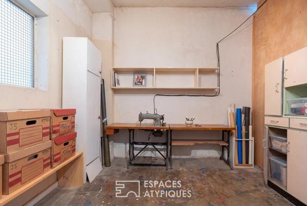 Ancien atelier à réinventer au square Trousseau