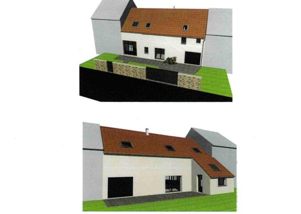 Grange à aménager 150m² hab - jardin