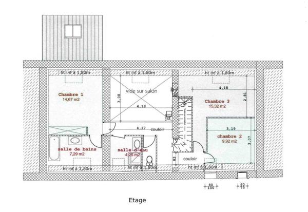 Grange à aménager 150m² hab - jardin