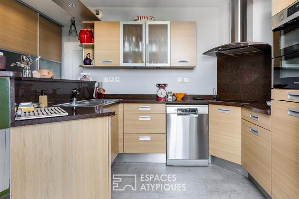 Appartement et son toit terrasse à Toulouse