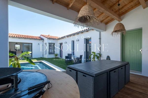 Superbe villa de plain-pied au cœur du Bois-Plage-en-Ré