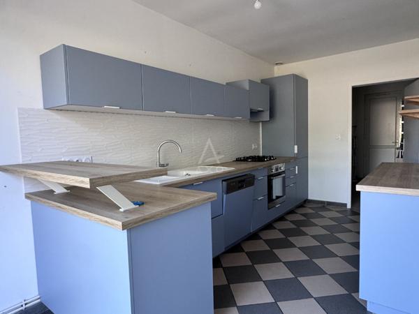 Hiersac, maison T3 de plain-pied avec jardin
