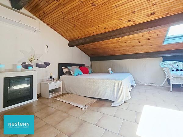 Appartement 3 chambres au dernier étage à Barjols en centre ville avec place de parking