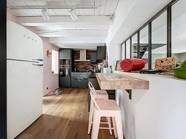 Duplex au coeur de Saint-Jorioz, 103 m² de confort entre lac et montagnes, cave et garage double