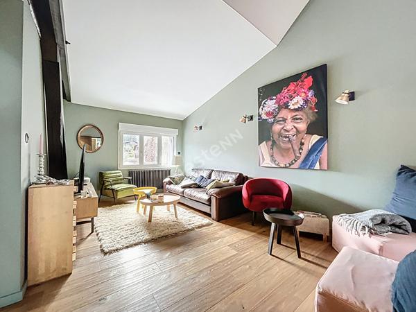 Duplex au coeur de Saint-Jorioz, 103 m² de confort entre lac et montagnes, cave et garage double